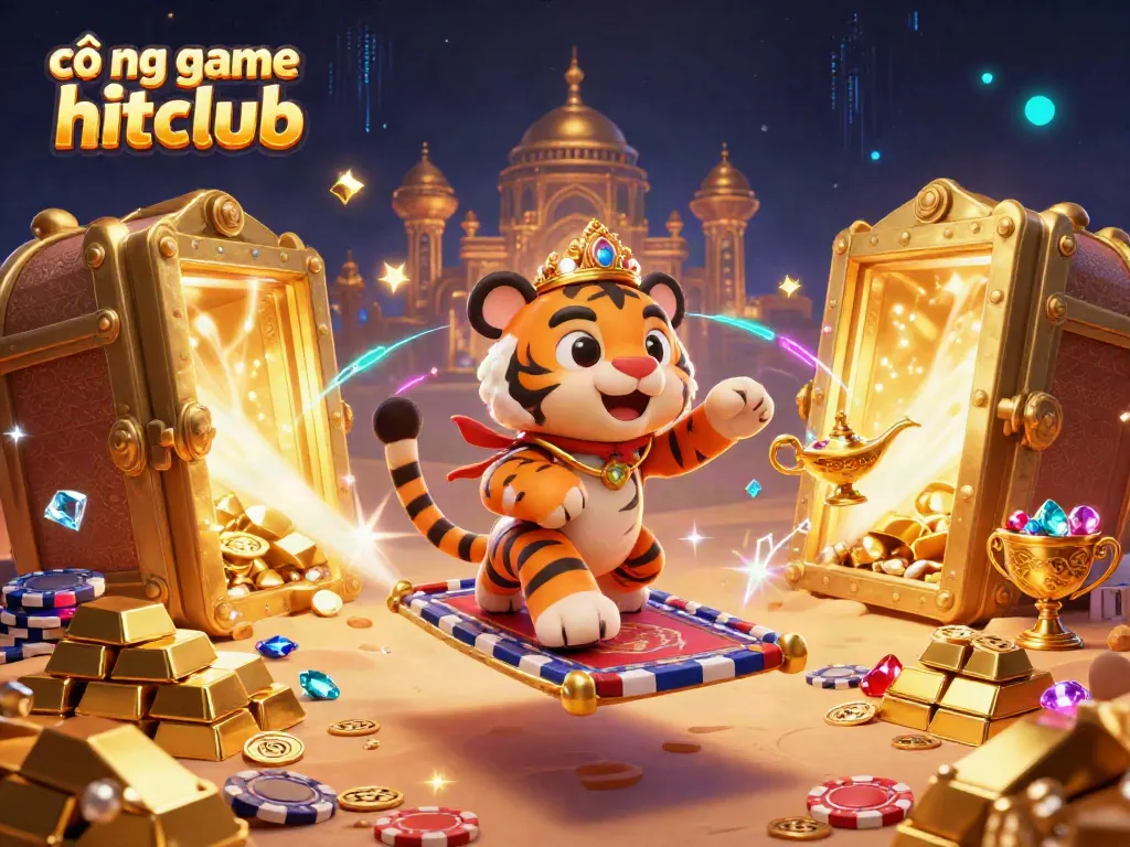 Experience the excitement at cổng game hitclub with a magical Arabian-themed casino adventure.