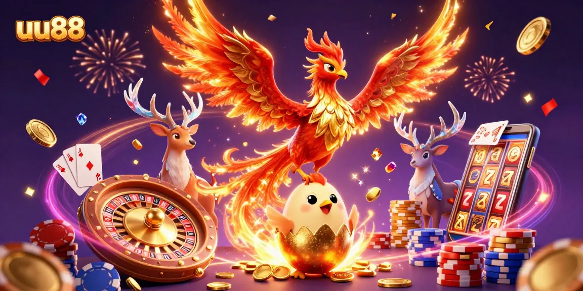 Experience thrilling fun at uu88 casino with vibrant characters and dynamic game elements.
